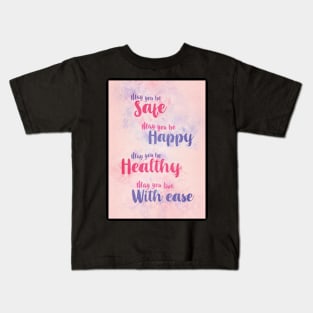 Loving Kindness Meditation Kids T-Shirt